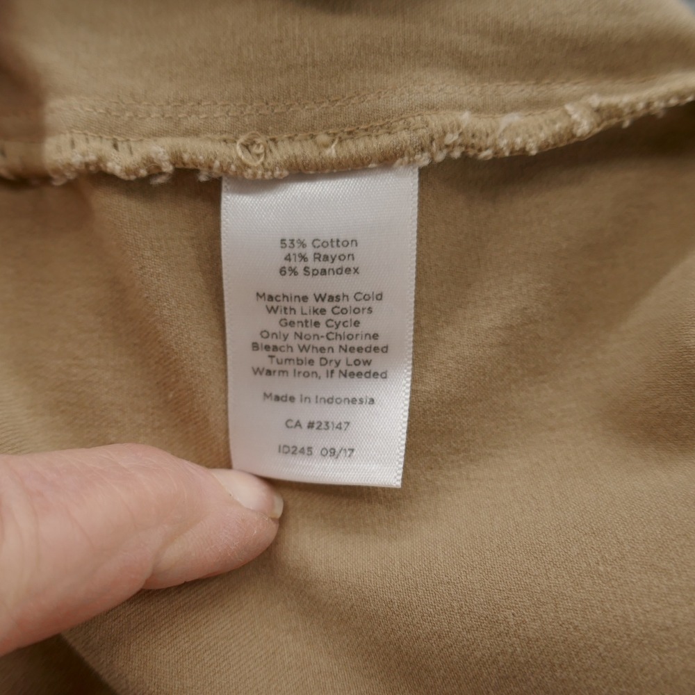 Women's Tan Pants By Talbots - Picture 12 of 13